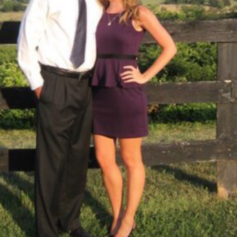 Purple dress